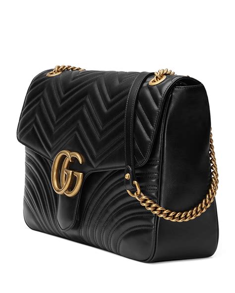 gucci gg marmont large chevron quilted leather shoulder bag|gucci marmont small shoulder bag.